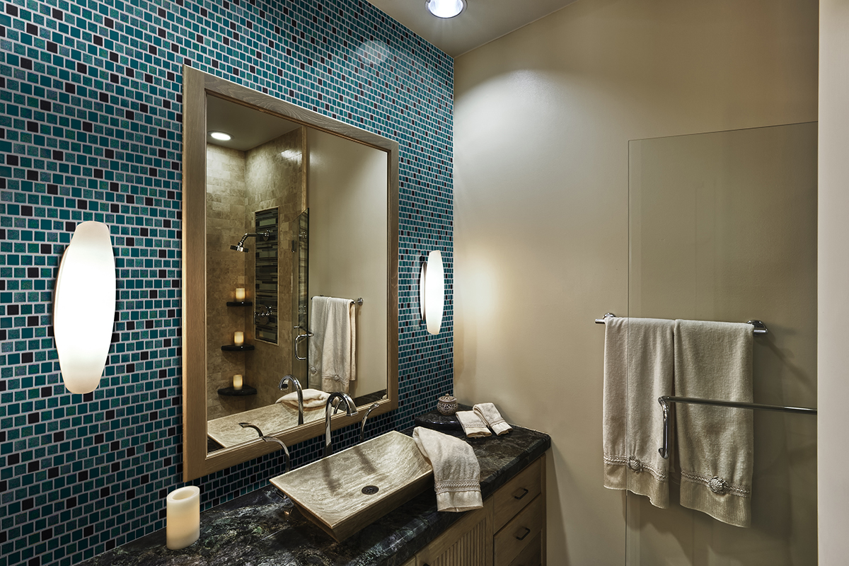 CARRIBEAN MERMAID GLASS TILE